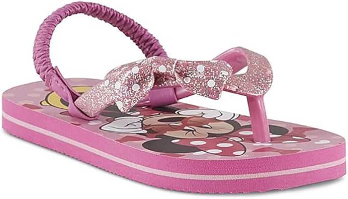 Amazon.com: Minnie Mouse Toddler Girl Sandals with Bow Decoration (7/8) Pink: Shoes