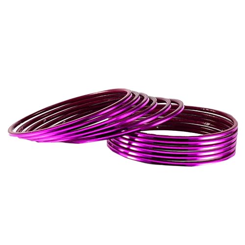 Bangle Set for Women (Purple) (ban1504-2.8)