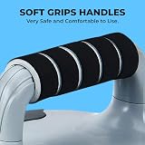 ResultSport Soft Grips Power Push-Up Handles for Home Workout view 5