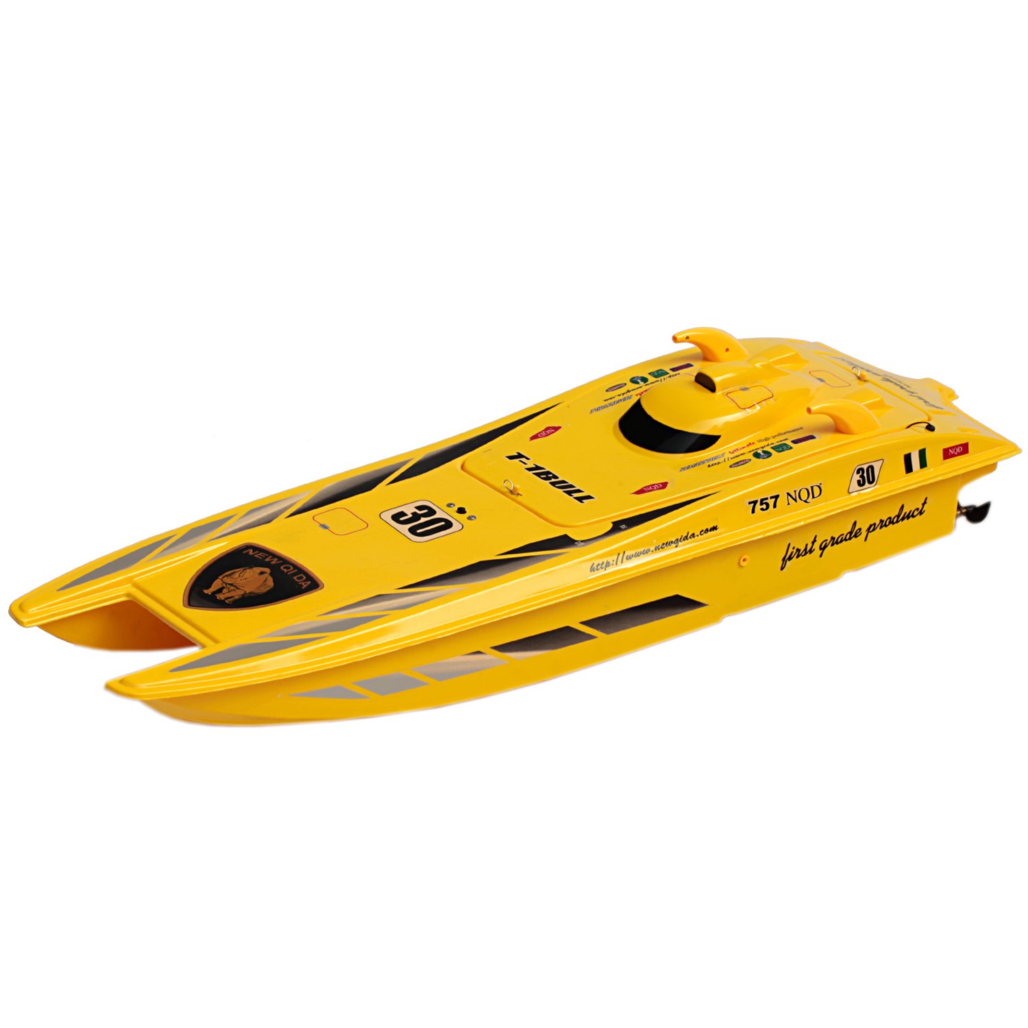 RC Huge 40" Twin Motor Admiral Fast Speed Racing Catamaran Boat (Yellow