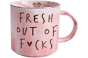 Funny Coffee Mugs Gifts for Women - Sarcastic Novelty Cups Gag Gift for Friends, Coworkers, Boss, Employee, Human Resources -