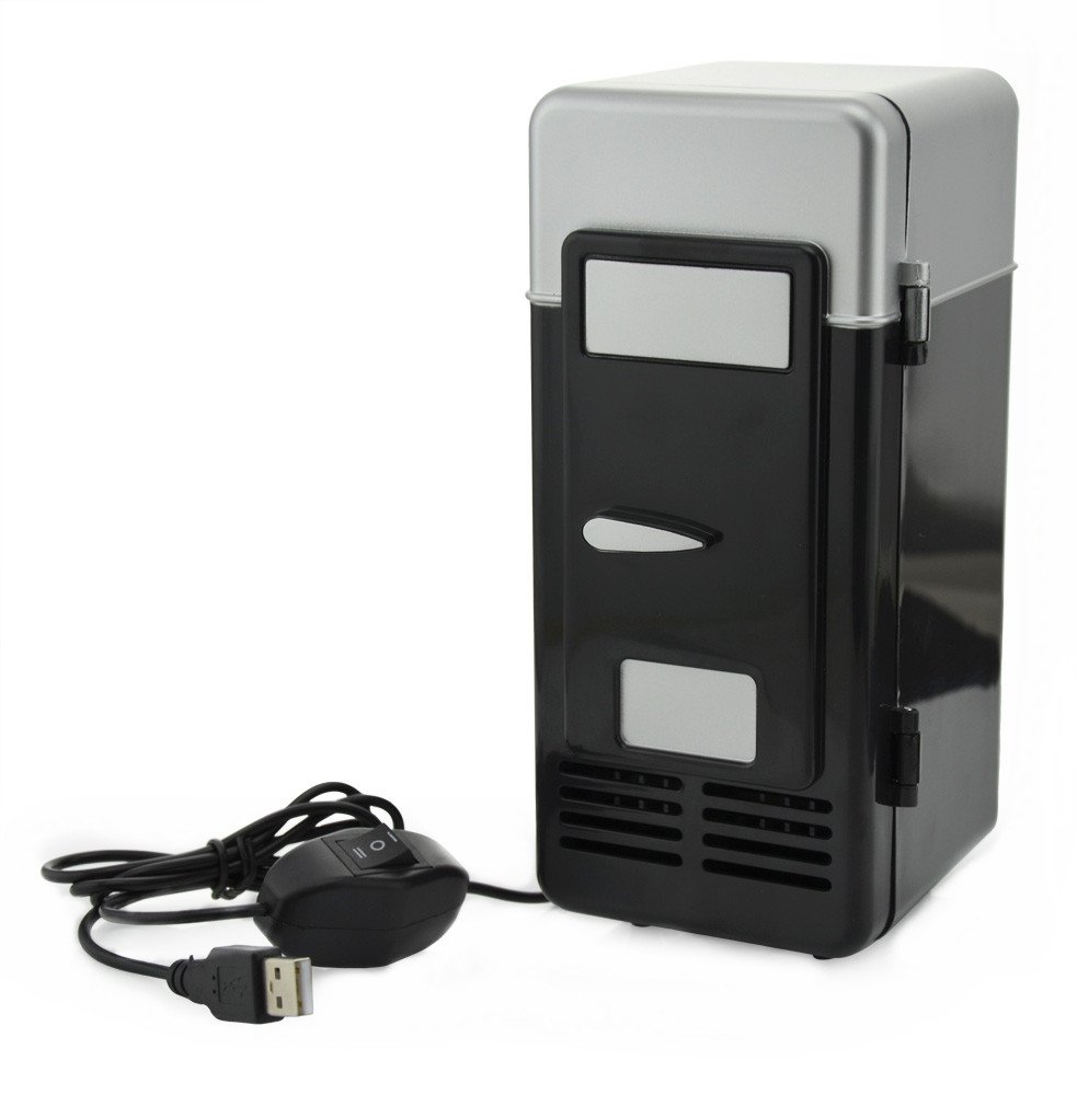 Neon® Portable USB Powered Mini Fridge Cooler and Warmer Can