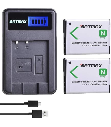 Sony Cybershot DSC-WX7 Battery - Replacement for Sony NP-BN1
