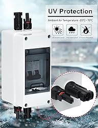 DIHOOL 40 Amp Solar Disconnect Switch with DC