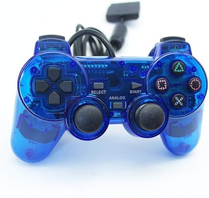 blue ps2 controller