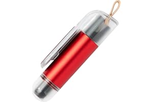 Truseful 2-in-1 Car Window Breaker & Seat Belt Cutter with Keychain Strap | Emergency Escape Car Safety Kit - Essential Auto Rescue Tool Accessories for Land, Underwater & Fire Accidents (1, Red)