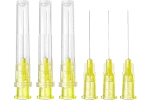 YEMAR HOME 30g 1 Inch Needle, 30 Gauge 1 Inch Needle，（100Pack） for Scientific Labs