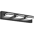 3-Light Bathroom Light Fixtures, Modern LED Bathroom Vanity Light, 3CCT, Rotatable Light Heads, 22" Bathroom Lighting Fixture Over Mirror, Black