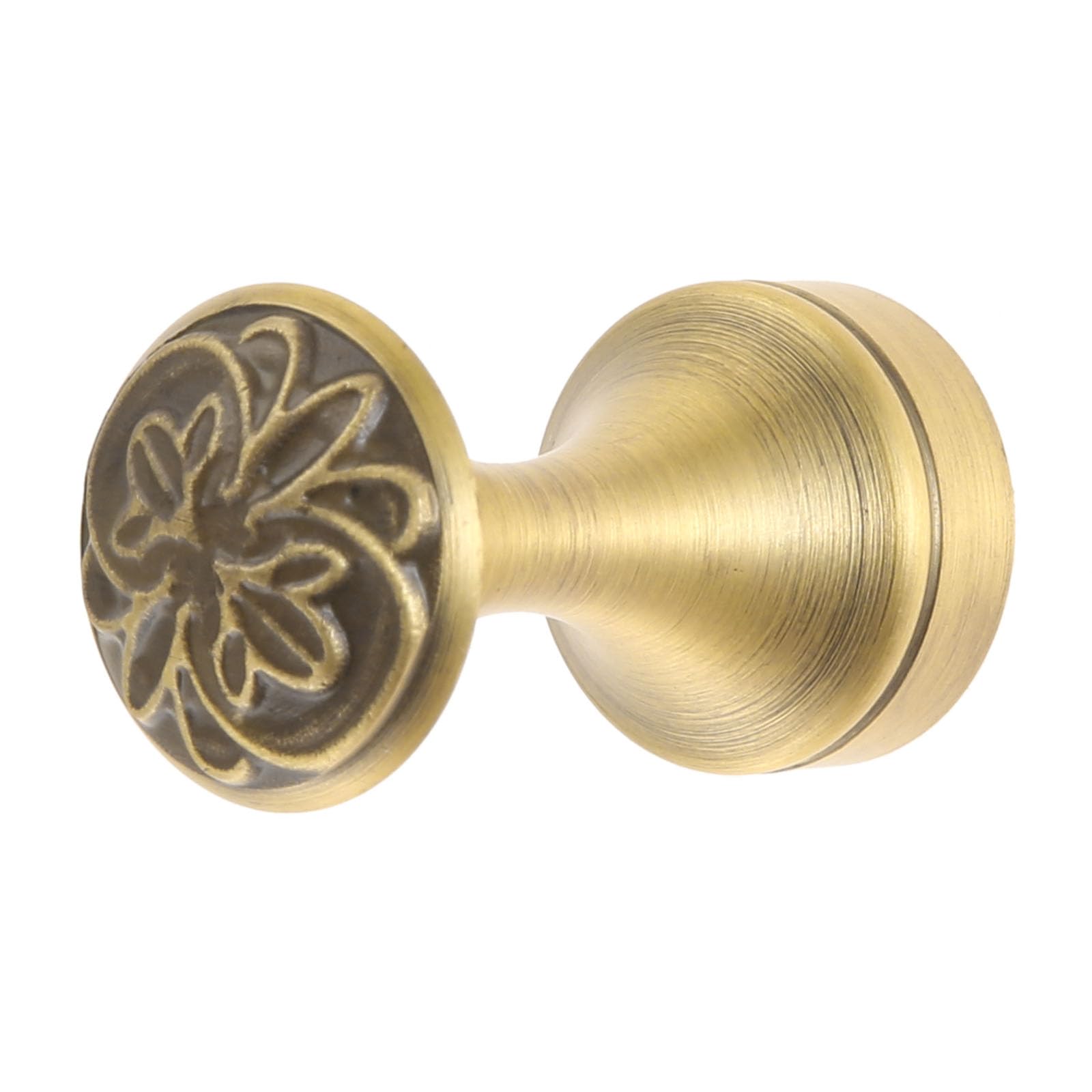 Mgoodoo Wall Mounted Bathroom Towel Hooks,Towel Robe Hook Clothes Coat Single Hanger Holder Flower Brone for Bathroom Lavatory Kitchen Cabinet Closet Hardware 1 Pack