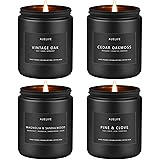Scented Candles Set | Masculine Candle, Gifts for