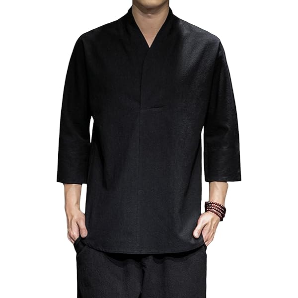 Amazon.com: EZGHAR Men's Fake Two Piece Shirt Collar Knitted