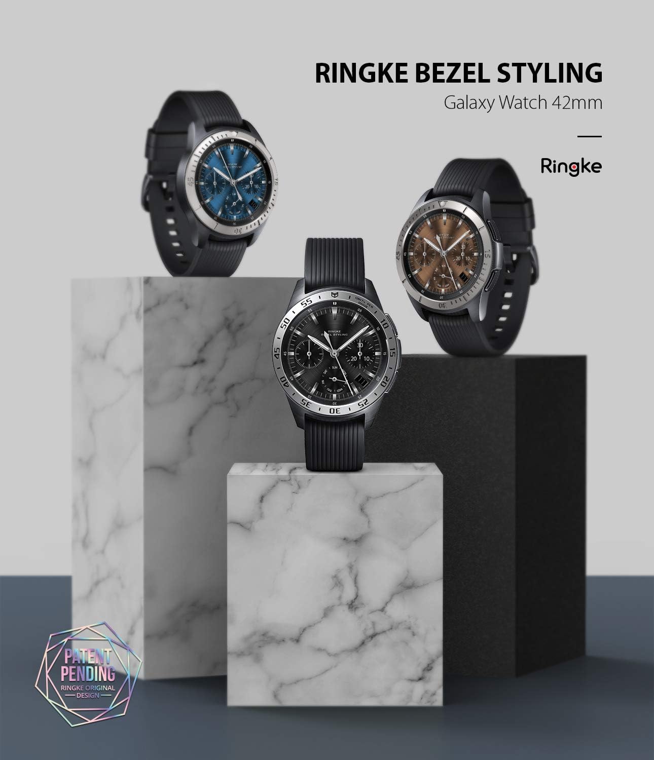 Ringke Bezel Styling for Galaxy Watch 42mm / Gear Sport - Image 3