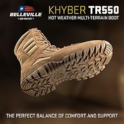 TACTICAL RESEARCH 8 Inch Combat Boots for Men