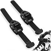 VOSAREA 2 Sets of Inline Skate Strap Replacement Skating Shoes Energy Strap Skate Buckles with Screws Clasp Straps Replaceable Straps for Kids Adults