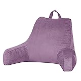 downluxe Reading Pillow with Support Arms, Bed