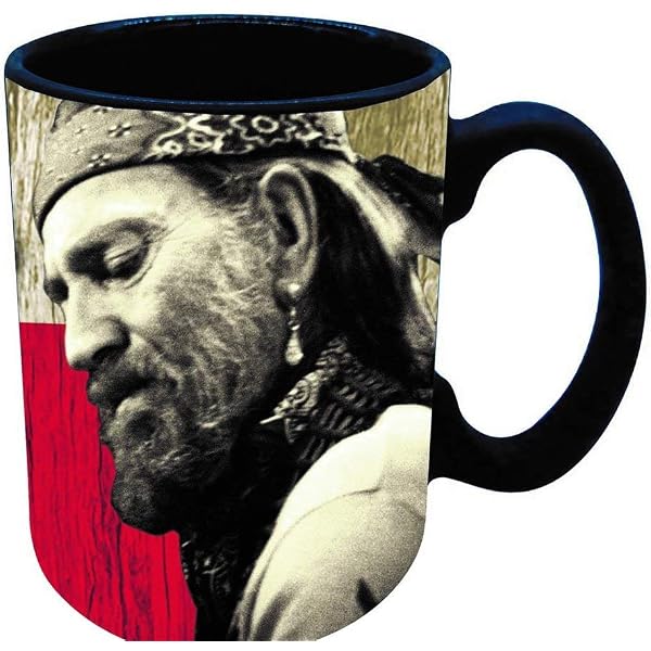 Willie Nelson Tote Bag - Large Black & White Theme Collectible Bag (17.5x14)