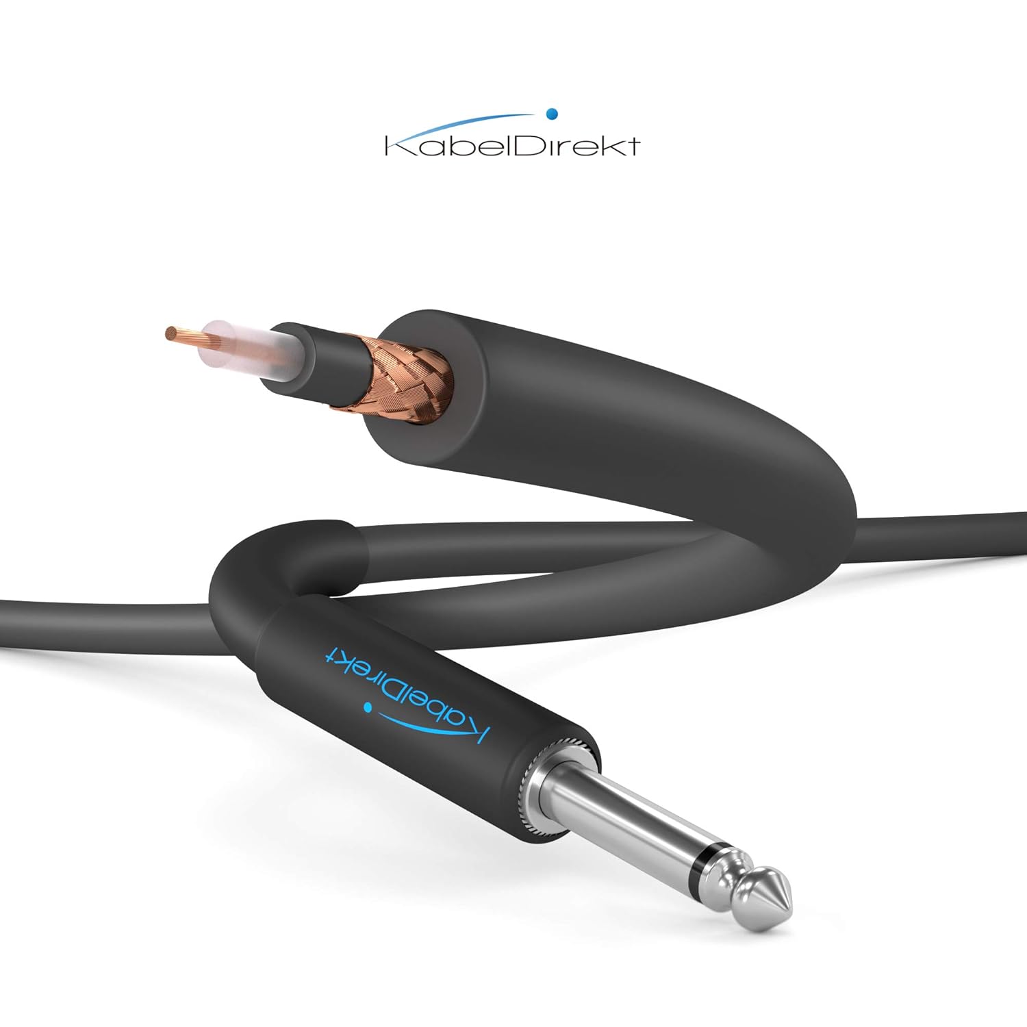 KabelDirekt, 6.3mm headphone jack lead/instrument cable, guitar lead - Image 5