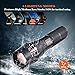 JPC 1200 lumens Cree XM-L2 led Small Flashlight Torch Waterproof, Bright High Lumen Tactical Flashlight Rechargeable with Tactical Strobe, Emergency AAA Strobe Flashlight Military Grade with 5 Modes