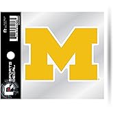 Rico Industries NCAA Michigan Wolverines 4"x4" Small Style Decal