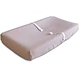 mushie Extra Soft Muslin Fitted Changing Pad Cover (Blush)