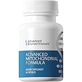 Advanced Bionutritionals – Advanced Mitochondrial Formula Support Supplement, Healthy Aging, Repair, Energy Optimizer with CoQ10, PQQ, Alpha Lipoic Acid, Gluten Free, Vegan, Non GMO (60 Tablets)
