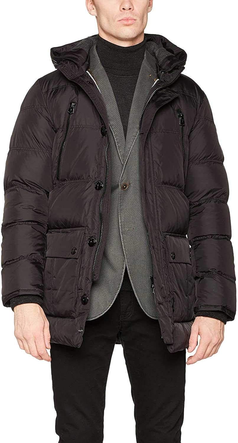 Marc O'Polo Herren 729120070068 Jacke, Schwarz (Black 990), XXLarge