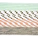 eBoot Paper Drinking Straws for Birthdays, Weddings, Christmas, Celebrations and Parties, Gold, Green and Orange, 100 Pieces