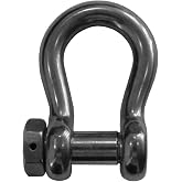 Mantus Stainless Steel Anchor Shackles with HEX PIN