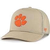 47 Brand NCAA Unisex Khaki Primary Logo Foam Trucker Adjustable Mesh Snapback Hat Adult One Size Fits All