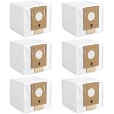 6PK T8 Dust Bags for Ecovacs Deebot T8/N8 &amp; Yeedi K781 | Fits Ecovacs Deebot Ozmo T8/T8+/T8 AIVI, N8 Pro/N8 Pro Plus, DX93, DDX96 &amp; Yeedi K781+ auto-empty station