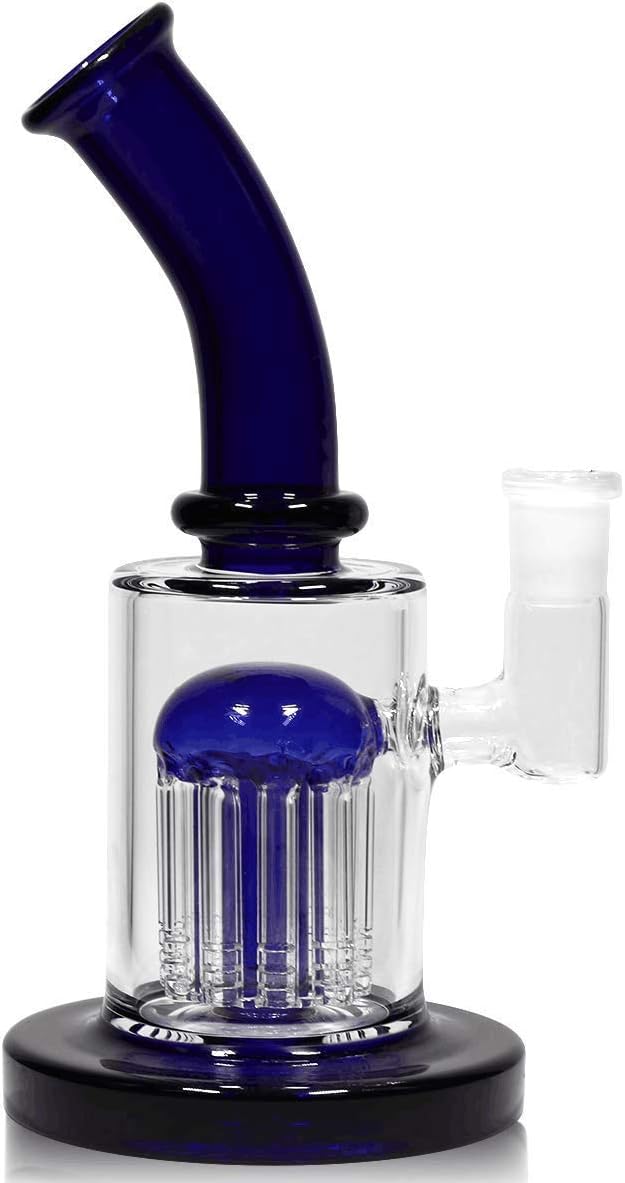 DIORSQT-Handmade Glass Crafts Pipe, Glass Big Water Chamber, Unique 10 Claw Strong Filtration