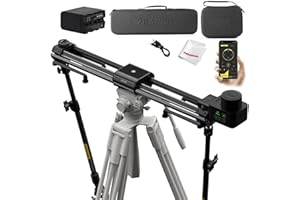 Zeapon Micro 3 E1000 Motorized Double Distance Camera Slider, Travel Distance 42.13 inch Hellaflush Design 4KG-12KG Payload