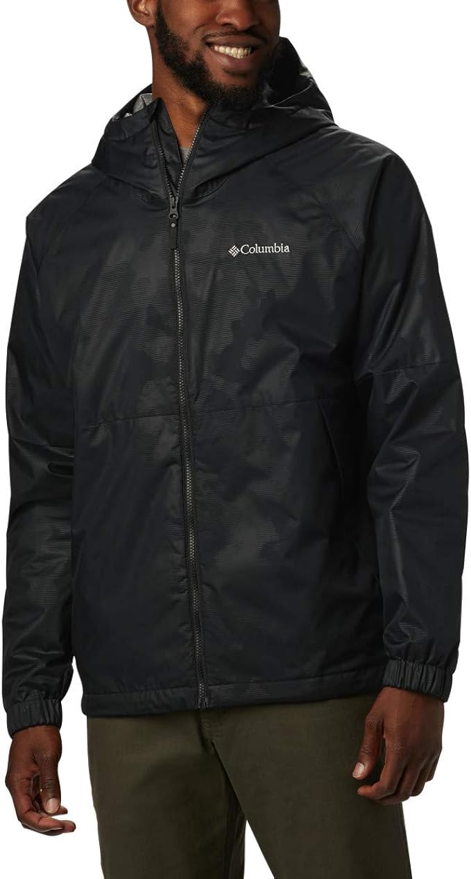 Columbia 哥伦比亚 Helvetia Heights 防风透气保暖 户外男式连帽夹克 M码3.2折$32.02 海淘转运到手约￥286