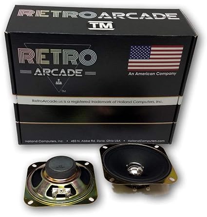 Amazon Com Retroarcade Us Ra Spk 4 Round Replacement Jamma