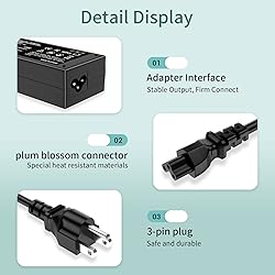 65W AC Adapter Charger Replacement for Dell