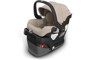 UPPAbaby Mesa V3 Infant Car Seat - Easy Installation + SmartSecure Technology - Attaches to Stroller | Base + Infant Insert Included - Declan (Oat Mélange)