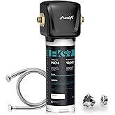Frizzlife FK99 Under Sink Water Filter System, NSF/ANSI 53&42 Certified, Remove 99.99% Chlorine, Lead, Bad Taste&Odor, Direct Connect, 0.5 Micron, Under Counter Drinking Water Filter