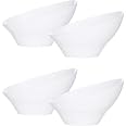 thumbnail image 2 of Plasticpro 4-Pack Clear Disposable Party Bowls - Large Angled Salad & Snack Bowls 2 of 9