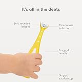 Frida Baby Training Toothbrush 18-24 Months Easy-Grip Triple Angle view 5