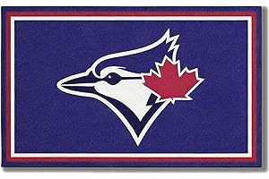 Bule Jays Indoor Doormat, Rubber Backing Door Mat, Absorbent Resist Dirt Entrance Floor Mats, Baseball Teams Door Mats for Pa