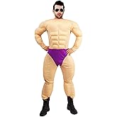 DSplay Men's Muscle Jumpsuit Costumes