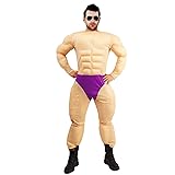 DSplay Men's Muscle Jumpsuit Costumes