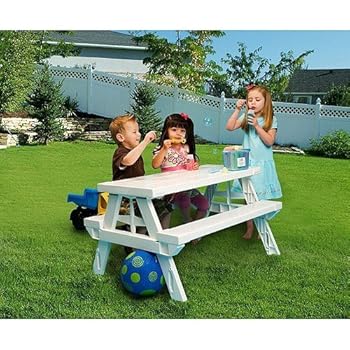 amazon.com : lifetime 280094 kid's picnic table : lifetime