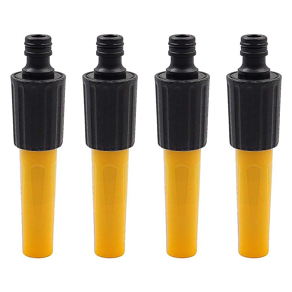 Namvo 4pcs Hose Nozzles, Garden Hose Gun to Adjust The Water Flow for Watering Plant, Lawn, Garden, Car Washing, Showering Pet