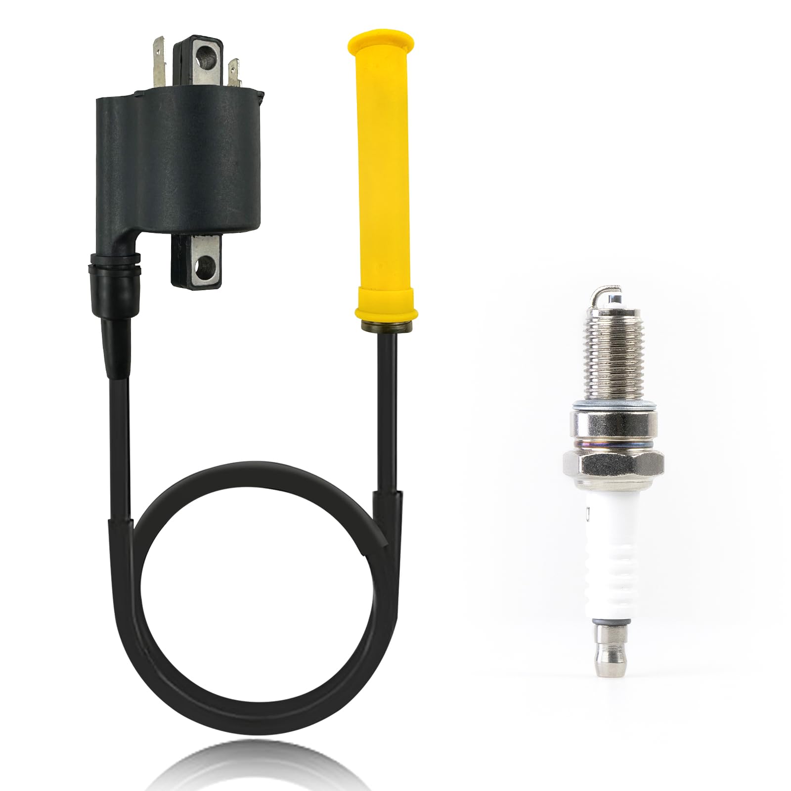 Photo 1 of Ignition Coil Spark Plug for Honda ATV TRX420 TRX420FPA TRX420FPM TRX420FA TRX420FPE 2009-2013 TRX420TM TRX420FE TRX420FM TRX420TE 2007-2013 30510-HP5-601