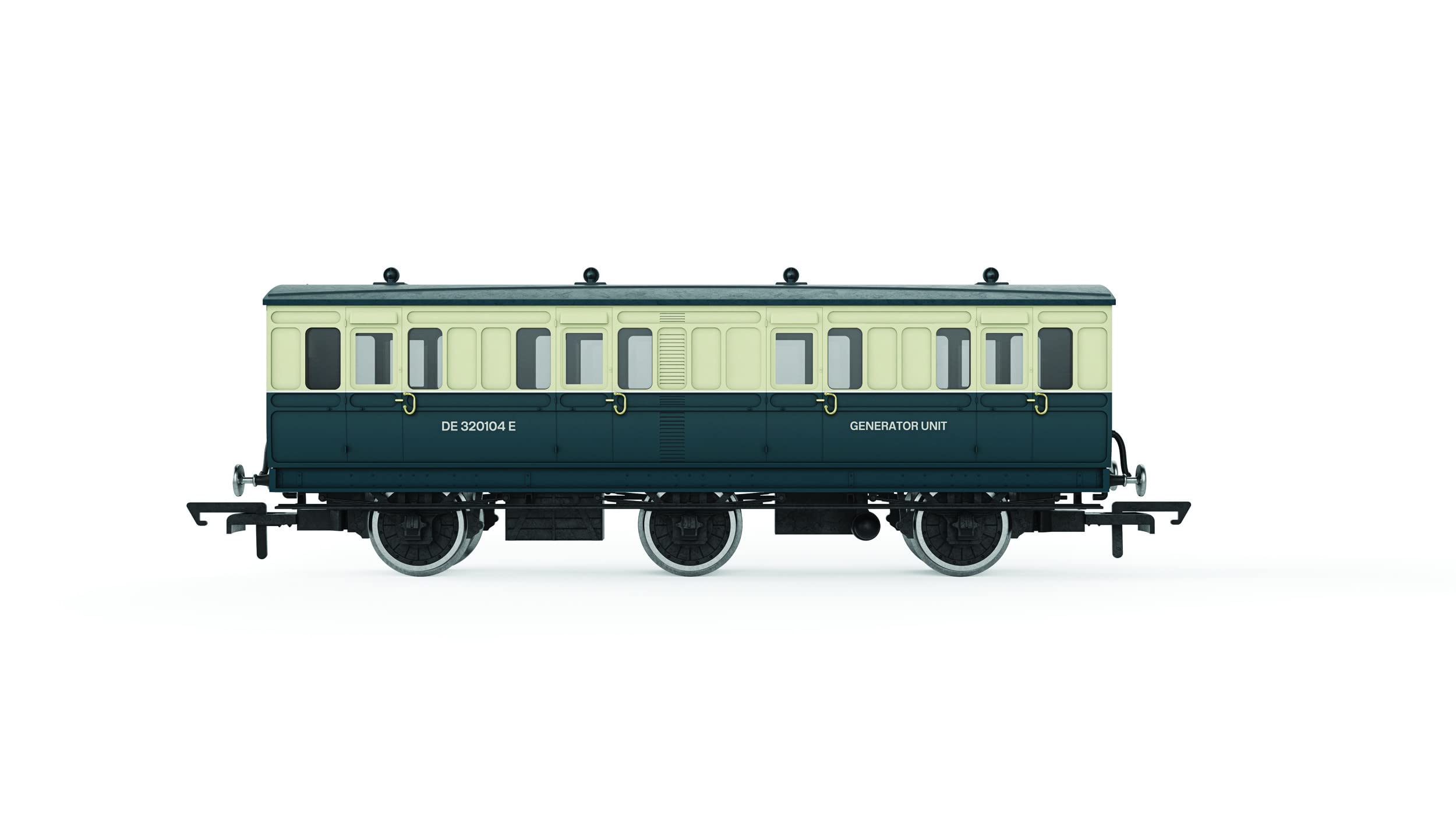 Hornby BR InterCity, 6 Wheel Generator Coach - Era 7. Coaches & Coach Packs. InterCity, Grey
