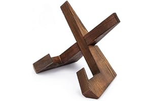 Cookbook Stand for Kitchen, Wooden Recipe Book Holder for Kitchen Counter Decor Cooking Reading Hands-Free Tablet, Cook Book 