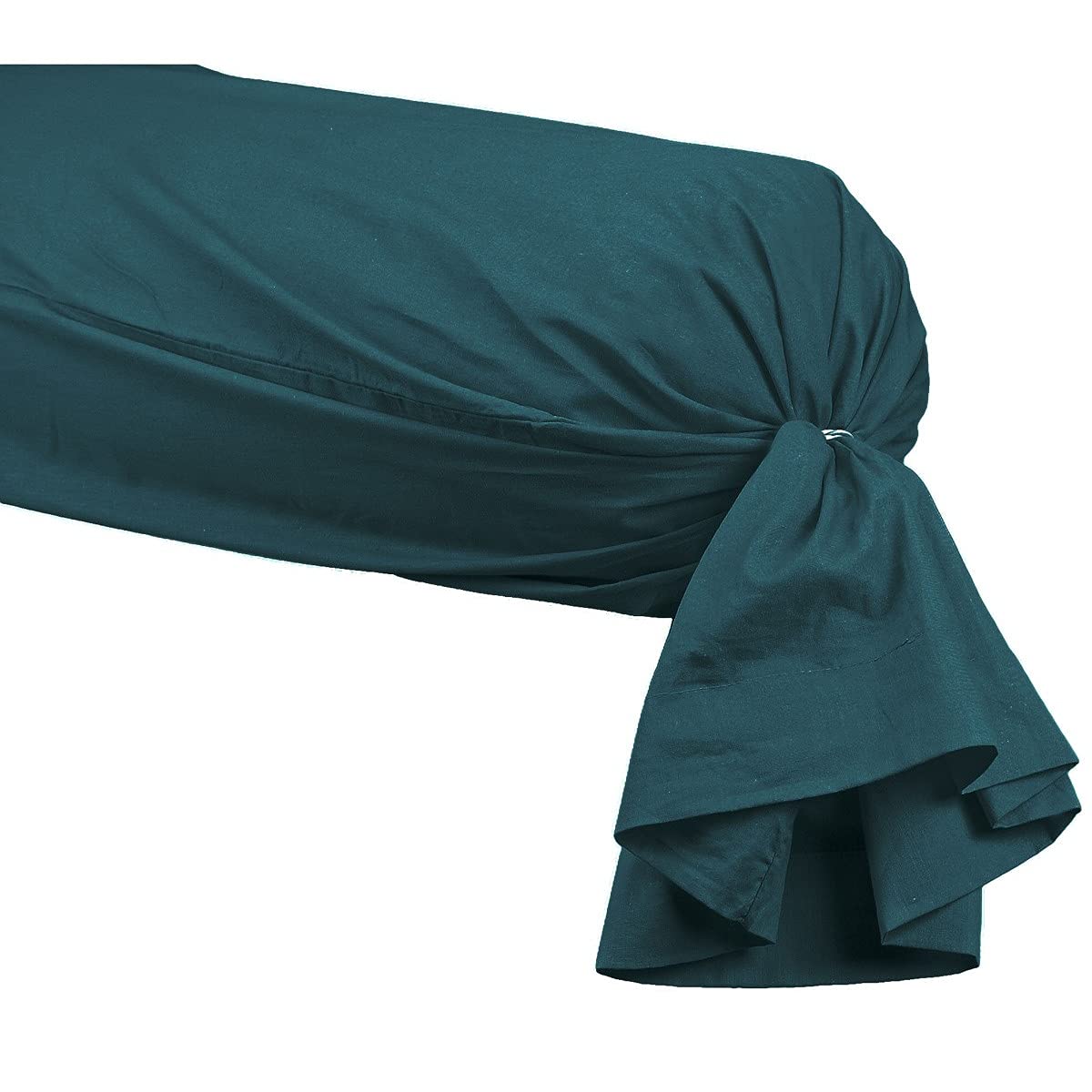 Sensei Maison Soft Percale Cotton Percale Bolster Pillowcase 45 x 185 cm Petrol — image 1