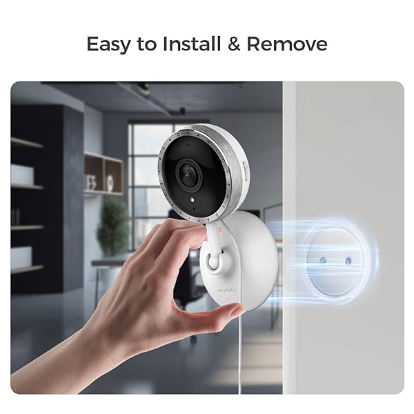 ARPHA 2K INDOOR SECURITY CAMERA, WIFI PET CAMERA FOR HOME SECURITY WITH PIR HUMAN DETECTION, SOUND DETECTION, NIGHT VERSION TWO-WAY TALK, SUPPORT TF CARD & CLOUD STORAGE