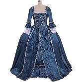 CosplayDiy Women's Queen Marie Antoinette Rococo Ball Gown Gothic Victorian Dress Costume Purple